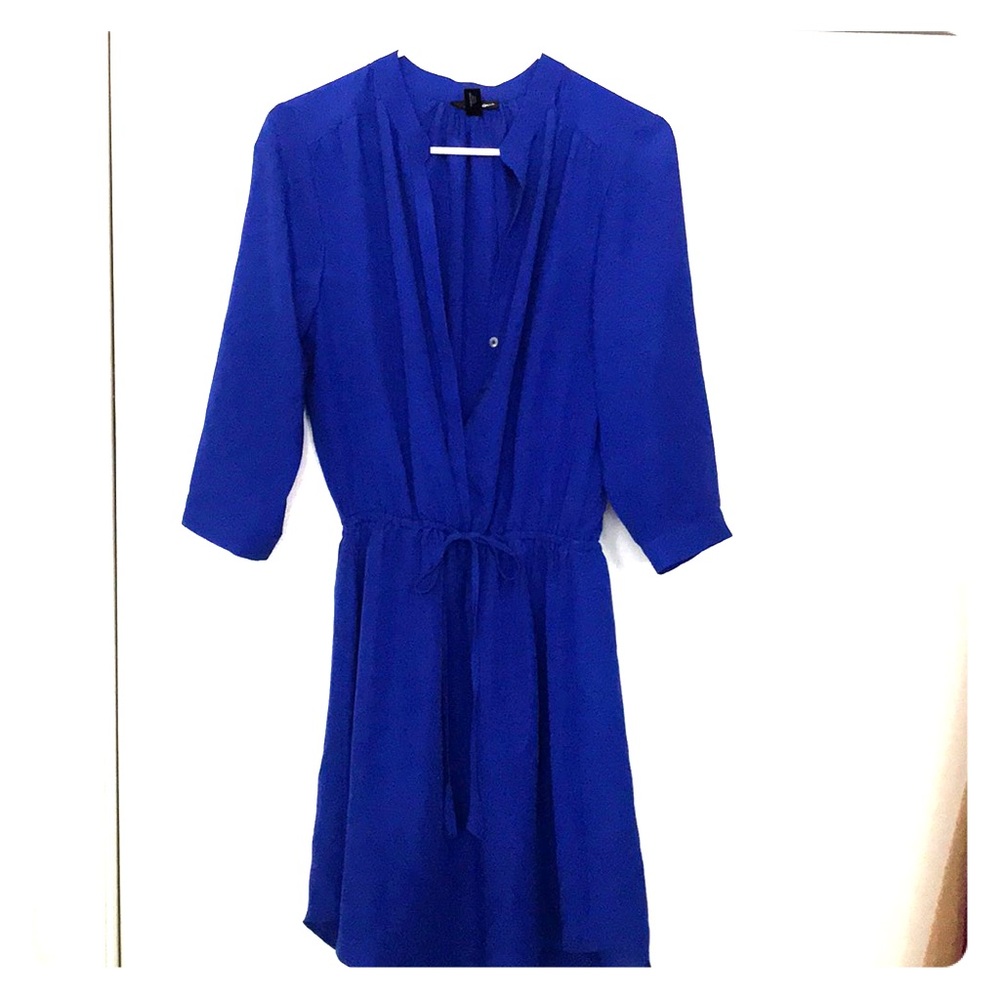 Aqua mid dress